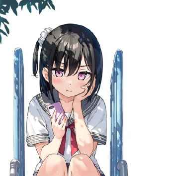 滑梯上等我回家的幼驯染