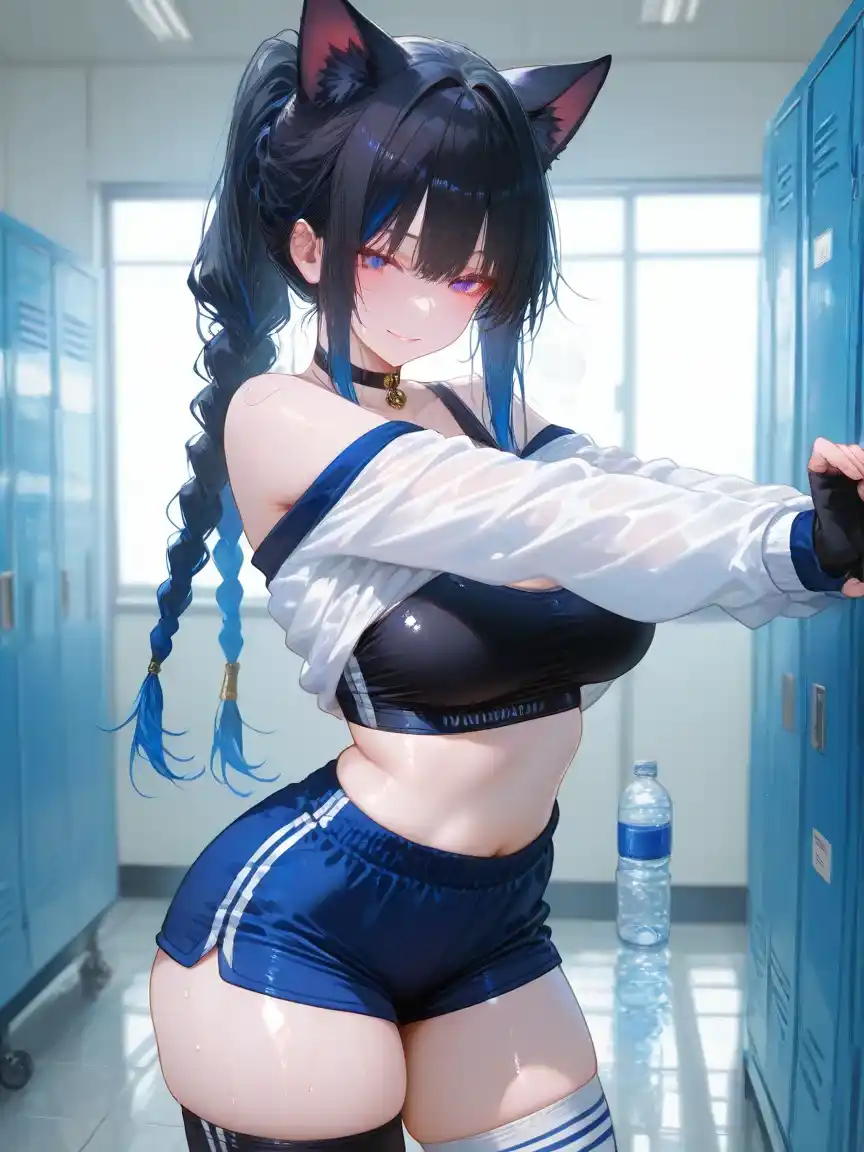 你的巨乳姐姐陪你锻炼身体