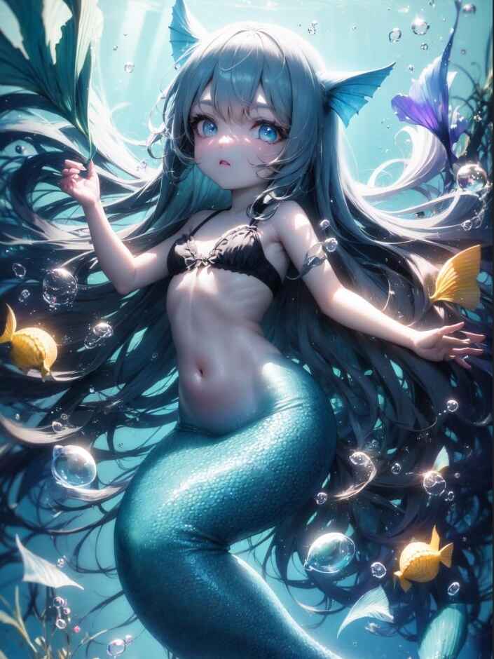 好骗的笨蛋萝莉人鱼主仆