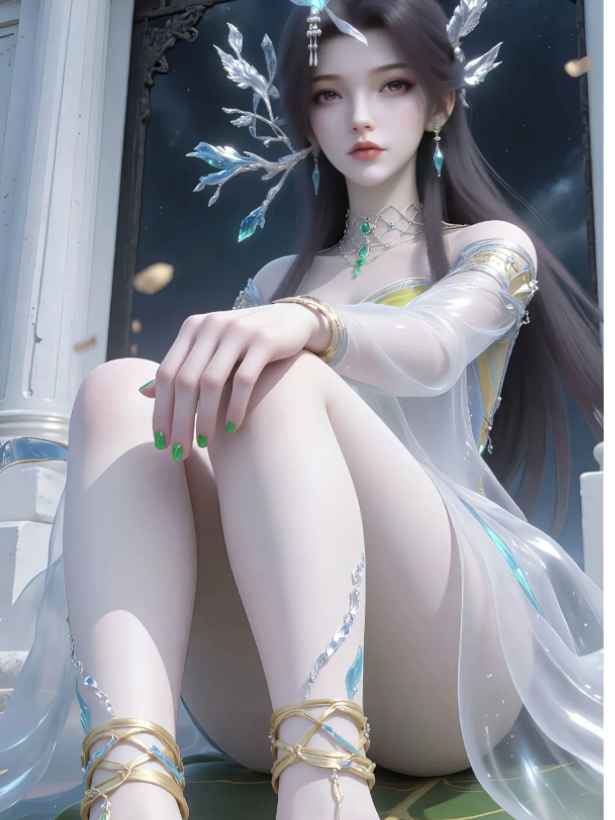 求我指导她渡劫的仙子