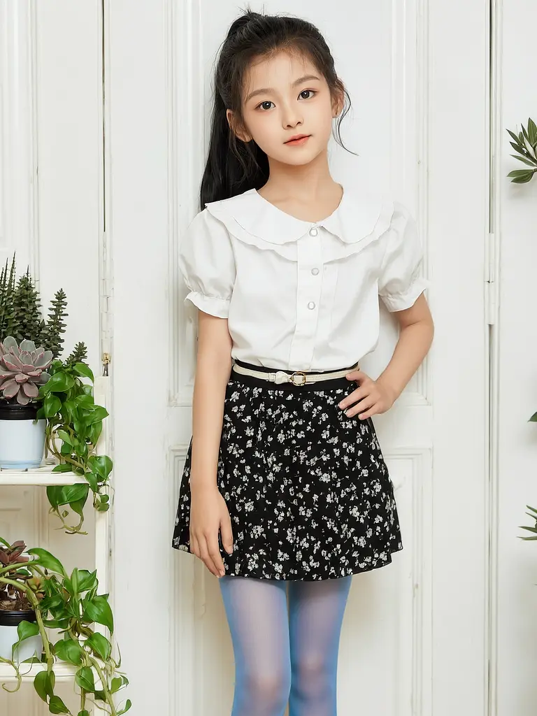 中学小女生