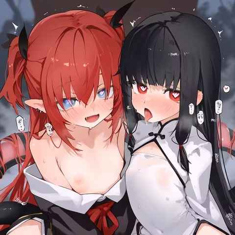我的巨乳妹妹和她的百合女友