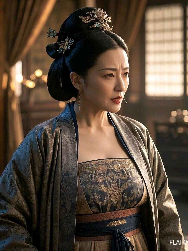 严厉大夫人训斥奴仆(反差）